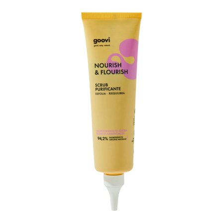 Goovi Cura dei Capelli NOURISH & FLOURISH Scrub Purificante 150ml - Scrub Capelli