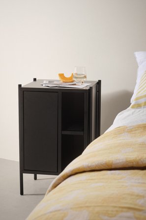Jotex - Nattbord Svart matt svart - ZOLLIK - Kjøp Nattbord hos Jotex