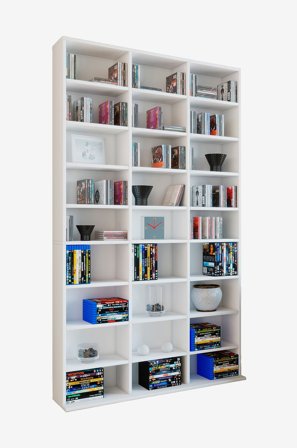 VCM - Reol Megosa Maxi - Hvid - Bogreoler - Fra Homeroom