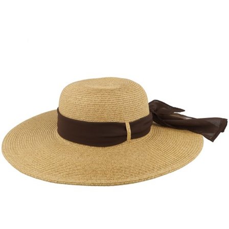 Sur la tête - Beige sunhat Hatt - Womens Beachside Natural Sun Hat @ Hatstore
