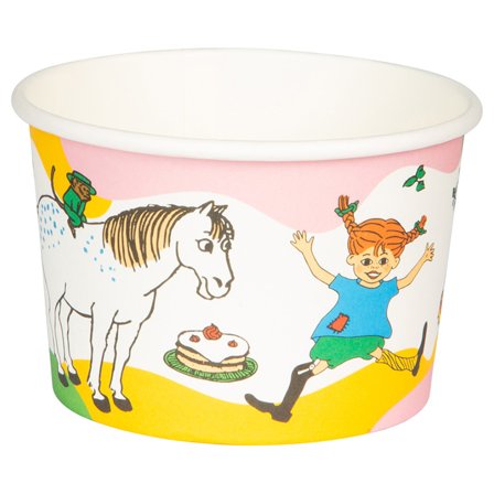 Pippi Långstrump Glassbägare 8-pack - Pippi Långstrump Kalas Dekoration - Kalaslagret.se