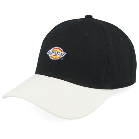 Dickies - Svart unconstructed Keps - Hardwick 2 Tone Black/White Dad Cap @ Hatstore