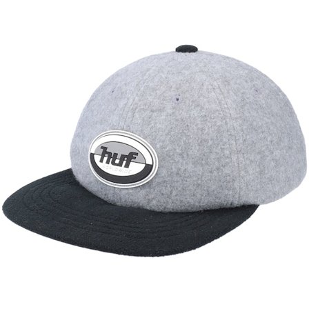 HUF - Grau snapback Cap - Avalanche Polar Fleece Hat Grey Strapback @ Hatstore