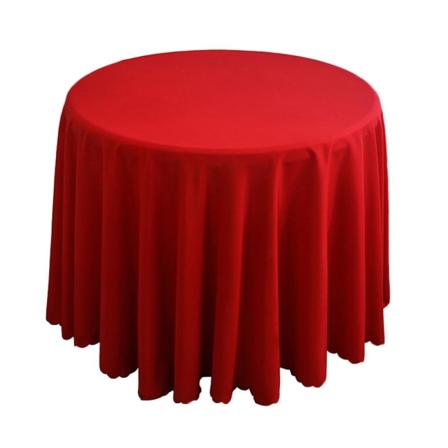 Rund dug Overlay RØD red