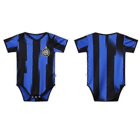 2022-2023 Unik Fotballdrakt til Småbarn Kort Ermet Jumpsuit 6-18 Måneder