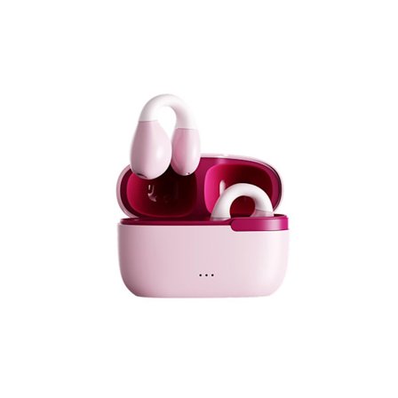 Rosa Bluetooth Benledningshörlurar med Öronklämma