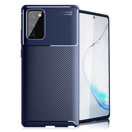 Carbon Shield Samsung Galaxy Note 20 skal - Blå