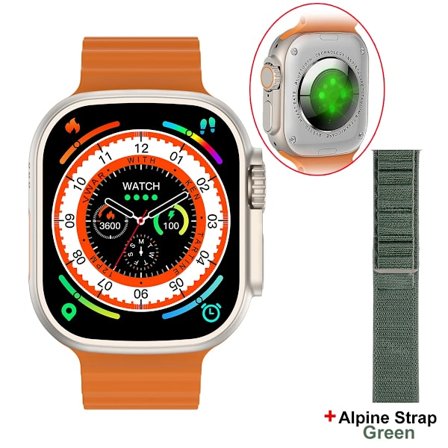 VWAR Ultra 9 Plus Smartwatch 1:1 49mm Storlek 2.2 "