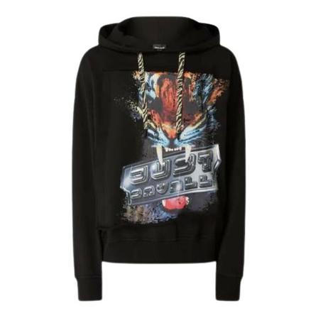 Just Cavalli Hoodies Sort, Herre