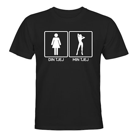 Din Tjej Min Tjej - T-SHIRT - HERR