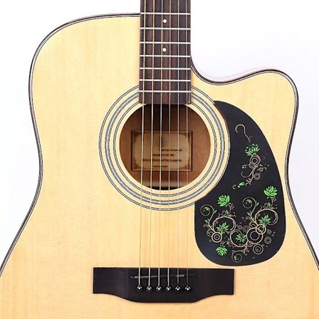 Profesjonell Plekterbeskytter-klistremerke for Akustisk Folkgitar