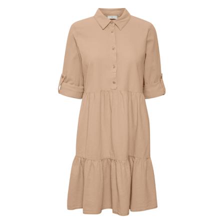 Kaffe - Klänningar - Rosa - Dam - Storlek: Xl, Dam, Storlek: XL