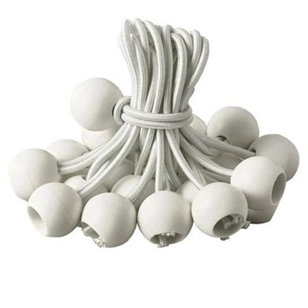 10 stk. Bungee-snore Bold presenning lærred presenning flagstang bånd snore ender elastisk reb bånd fastgørelse båd stang camping telt tilbehør