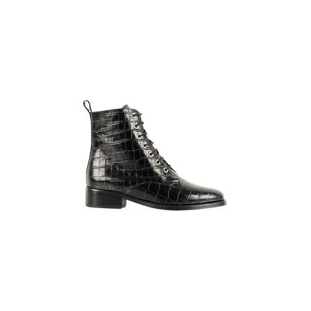 Bobbies Paris, Lara Boots Czarny, Kobieta, Rozmiar: 37 EU