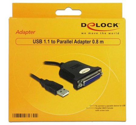 Delock USB 1.1 parallel adapter - parallelladapter - USB - IEEE 1284