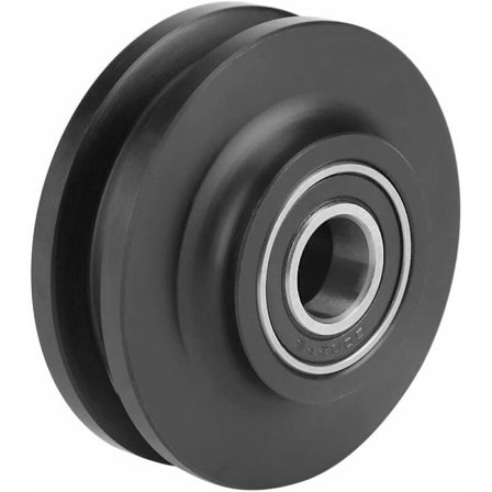 1 st stänghjul för skjutdörrar, skjutdörrshjul för amerikanska ladugårdsdörrar, kranbanahjul, skjutdörrshjul, garderobshårdvara