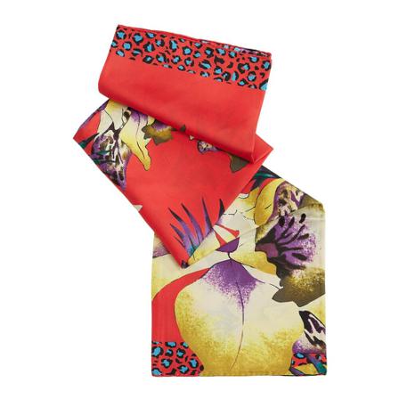 Kenzo, Silky Scarves Czerwony, Kobieta, Rozmiar: ONE Size