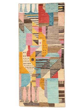 Klein Moroccan Berber - Afghanistan 78X180 Wolle, Teppich
