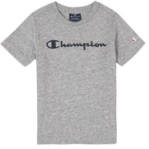 Kids - Champion Branded T-Shirt Grey 13-14 Years - Tops - 13-14 years - Grey - Junge