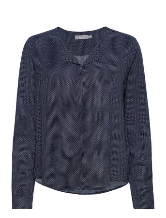 Frhazavisk 1 Shirt Bluse Langærmet Blå Fransa