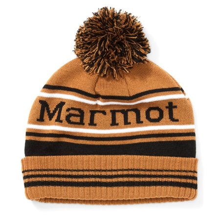 Marmot Retro Pom Hat Men beanies Beige OneSize