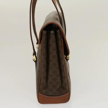 Celine Vintage, Pre-owned Handbag Bruin, Dames, Maat:ONE Size,leer