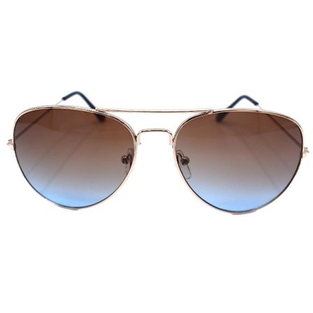Midnight Pilot solglasögon - Brun till blå