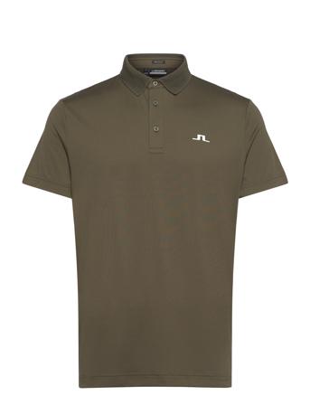 Wince Reg Fit Polo Sport Men Sport Clothing Sport Tops Sport Polos Sport Short-sleeved Polos Green J. Lindeberg
