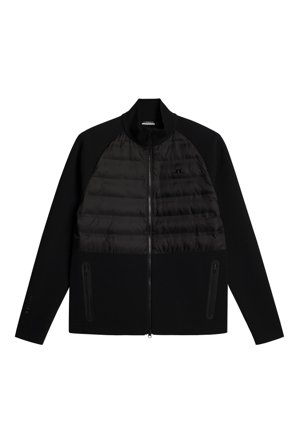 J.Lindeberg - Golf - Aziel Tech Knit Zip Sweater - Black - - XXL