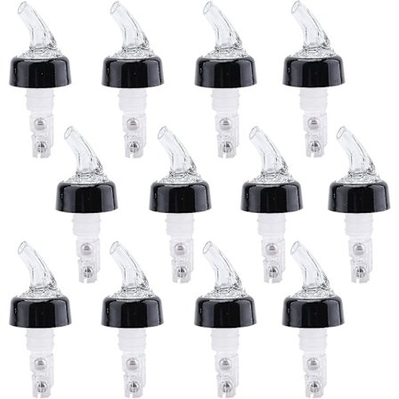 12 Pakke Automatisk Målte Flaskeheller, 30ml Bar Tuter Som Ikke Lekker, Rask Skudd Spirit Mål Heller Drikker Vin Cocktail Dispenser Hjem Bar Til
