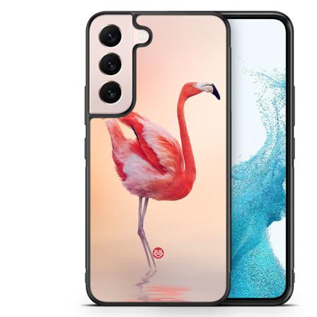 Bjornberry Skal Samsung Galaxy S22 5G -Flamingo