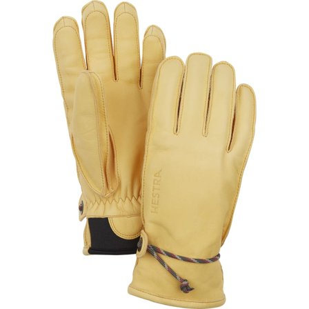 Hestra Wakayama - 5 finger Men everyday gloves Yellow 9