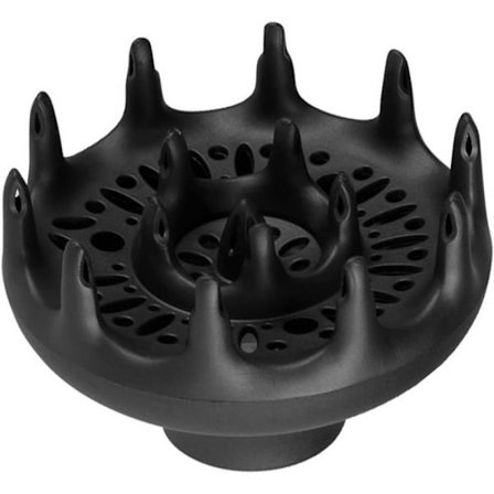 ING Två artiklar: diffuser, hår diffuser, universal hårfön, tillbehör, hårfön, diffuser för lockar, vågigt och tjockt hår, svart.