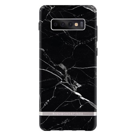Richmond & Finch Skal Svart Marmor - Samsung S10