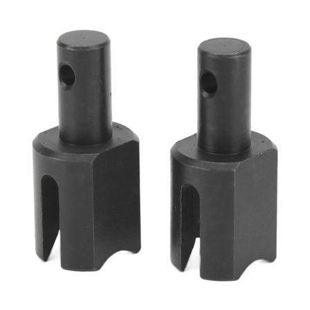 2 stk. RC Differensialkopp Svart Stål Høy Styrke RC Differensialkoblingskopp for ARRMA 1/5 Outcast Kraton 8s