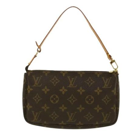 Louis Vuitton Vintage Pre-owned Pochette Accessoires Monogram Väska brun, Dam Vintage Väskor, Dam, Storlek: ONE SIZE