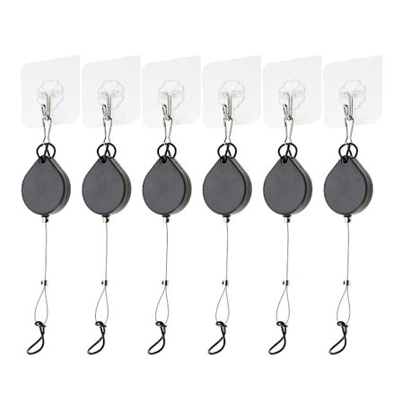 Kabelhåndtering Uttrekkbar Takoppheng for PS VR2/Pico4 Link Kabel [db]