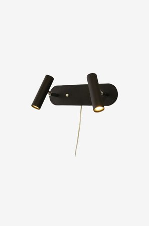 Aneta Lighting - Vegglampe Artic - Svart - Vegglamper - Fra Homeroom