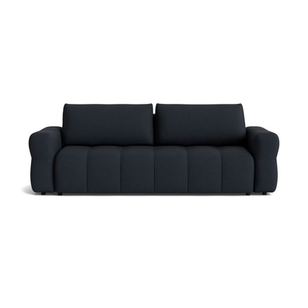 Taranto 3 personers sovesofa, opbevaring - Loop Mørkeblå - 248x105x90 - Sofa, sovesofa