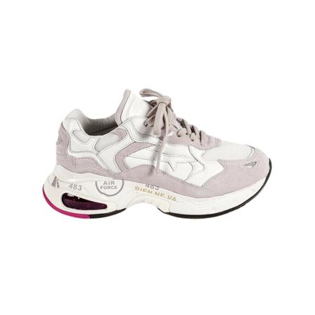 Premiata, Deportiva sharky sneakers Grijs, Dames, Maat:39 EU,suede