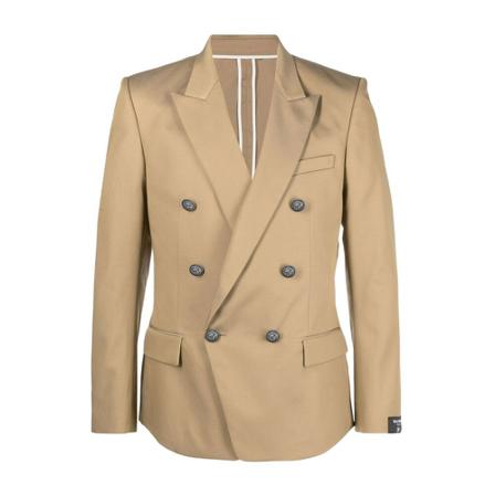 Balmain Blazer With Double-Breasted Silver-Tone Buttoned Fastening inbo, Herre