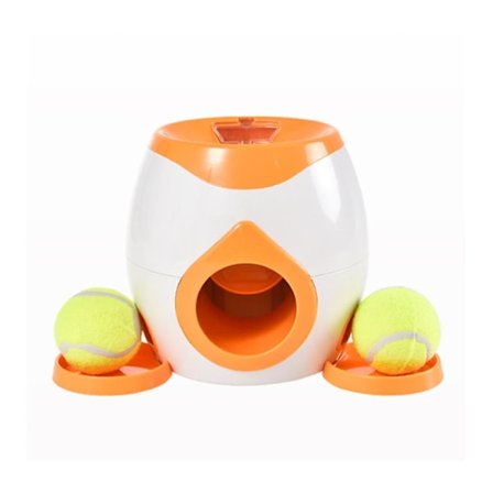 Hunde Legetøj Tennis Kæledyr Bold Kaster Hund Legetøj Tennis Mad Belønning Maskine Kaster Interaktiv Feeder Legetøj