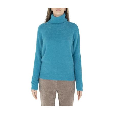 Nenette, Turtlenecks Blauw, Dames, Maat:S
