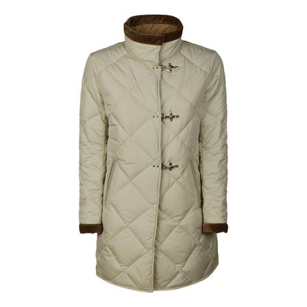 Fay Single-Breasted Coats inbo, Dame Uldfrakker