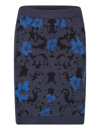 Sramira Skirt Knit Navy Soft Rebels