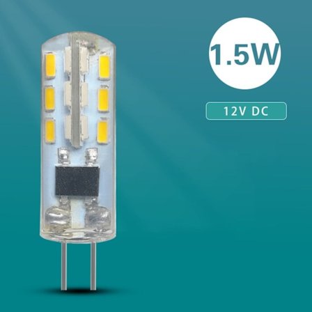 10 STK G4 LED-lampe COB LED-pære VARM HVID 1,5W 1,5W