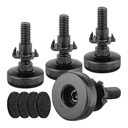 Justerbare møbelfødder Heavy Duty, bordben nivellering Justerbar højde (4 stk) Starlight