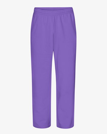 Organic Straight Leg Sweatpants - Ultra Violet XS