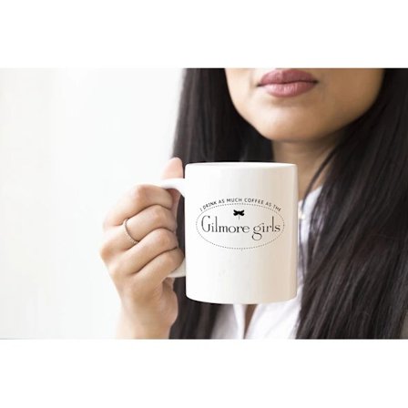 DRICK SÅ MYCKET KAFFE SOM Gilmore Girls Gilmore Girls Presentmugg Luke's Diner Muggar