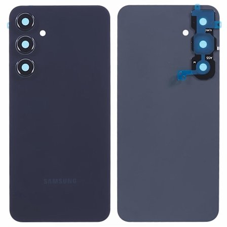 För Samsung Galaxy A55 5G A556 Batterihölje med Kameralinsskydd - Svart